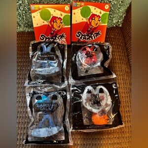 McDonald's Action Figures - Marvel Guardians of the Galaxy and Space Jam